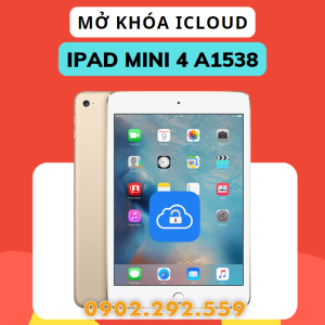 mở khóa icloud ipad mini 4