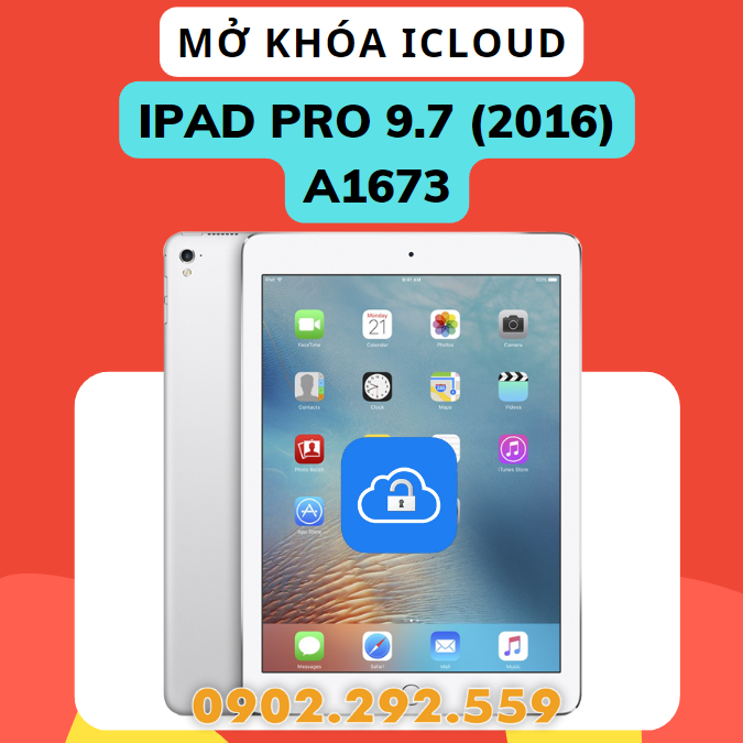 Mở Khóa Bypass Icloud Ipad Pro 9.7(2016) A1763